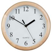 Tesco wooden wall clock