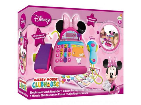 Image of Minnie Mouse Pretend Play Electronic Cash Register