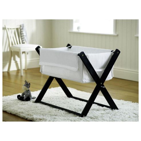 Image of Saplings Katie Crib & Foam Mattress, Black