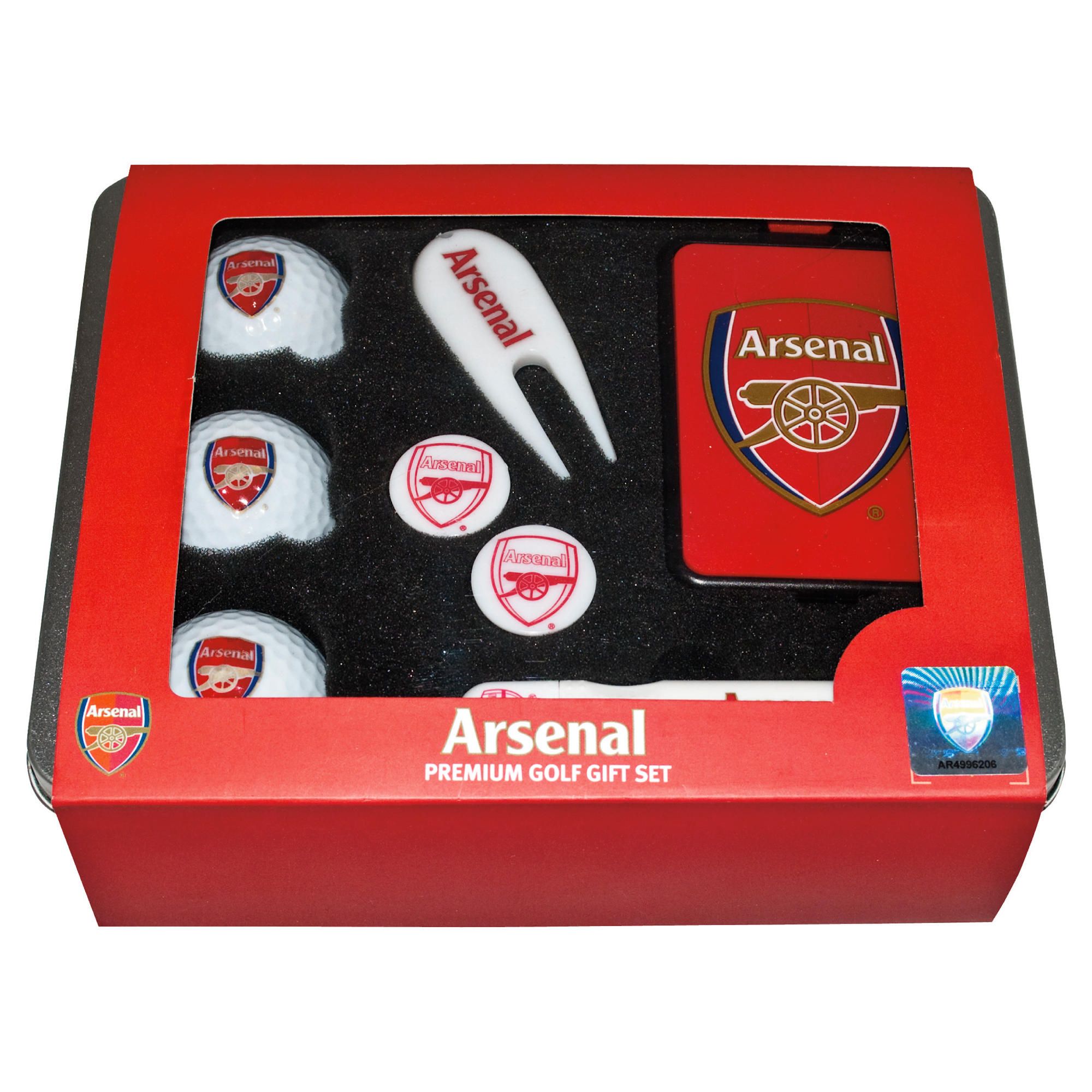Arsenal Premium Golf Tin Set