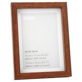 Tesco Dark wood Frame 5"x7" with 4"x6" mount