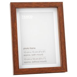 Tesco Dark wood Frame 5