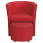 Tub And Stool Red