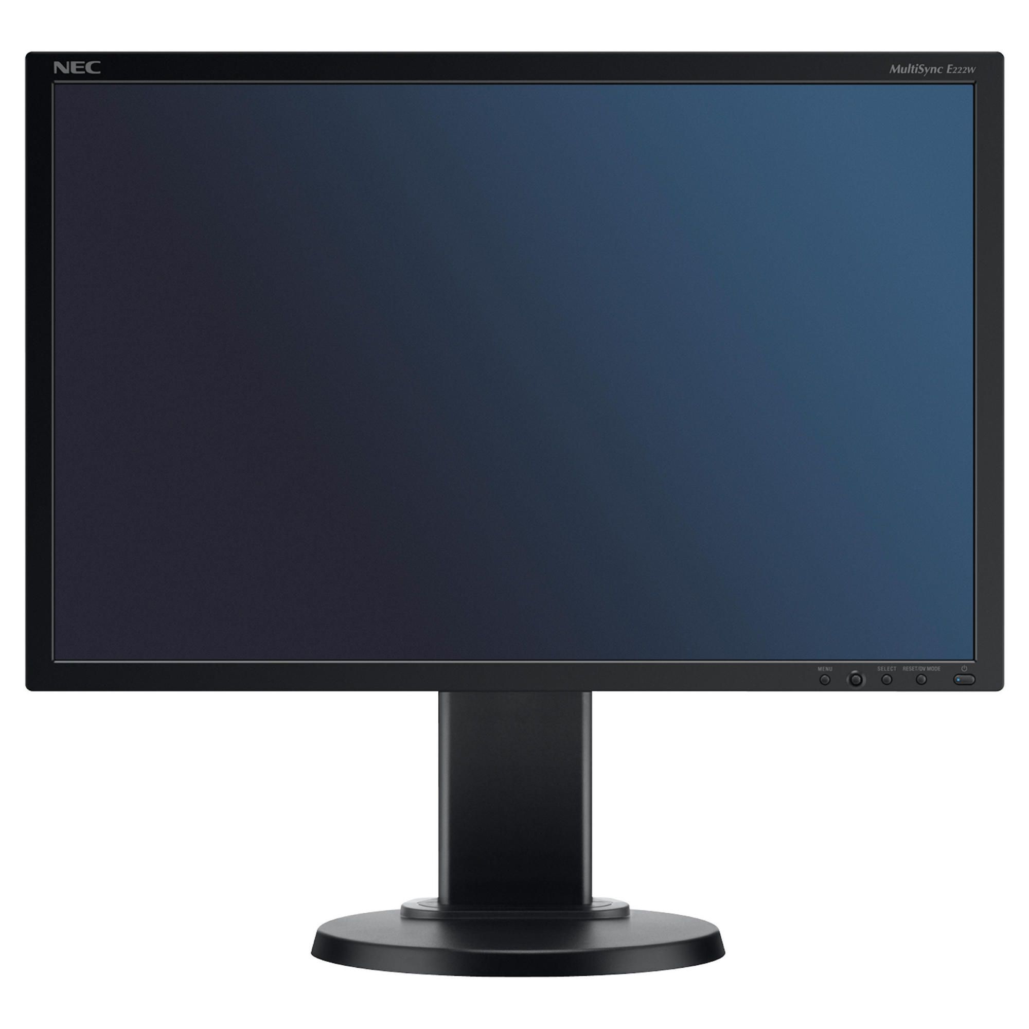 NEC E222WB 22'' (55.9 cm) LCD Monitor Black