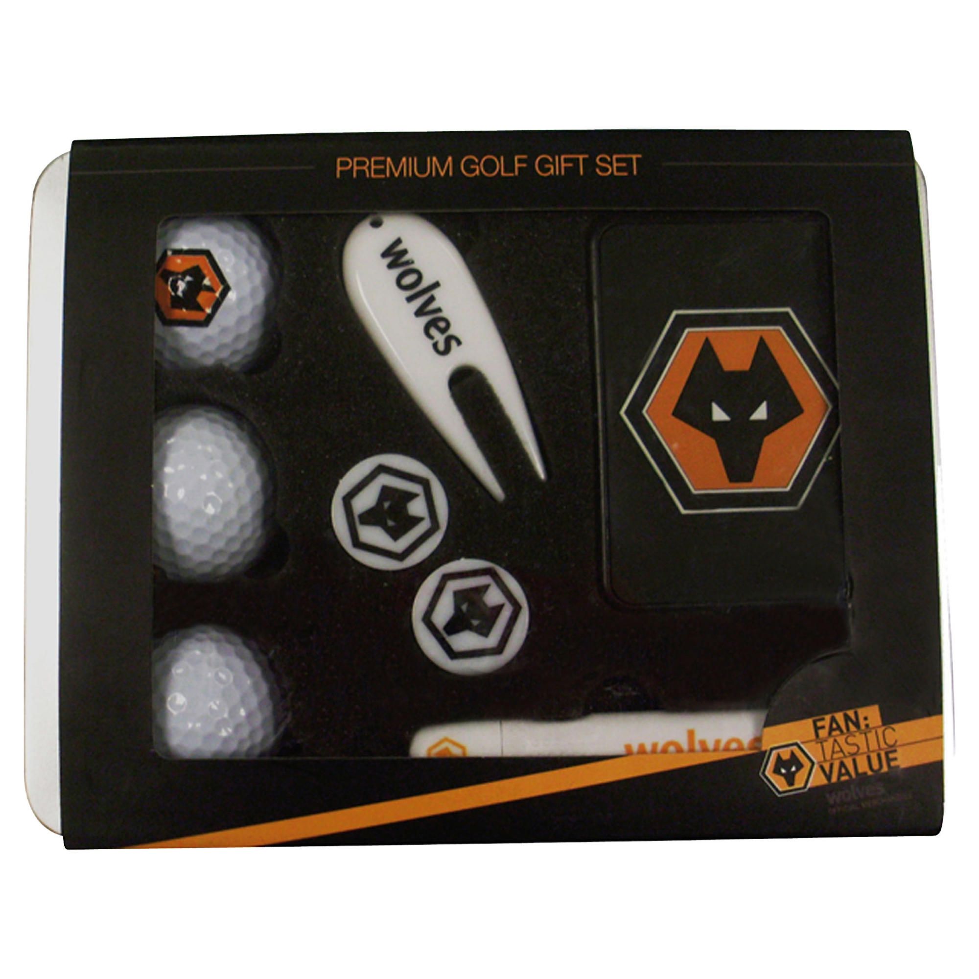 Wolves Premium Golf Tin Set