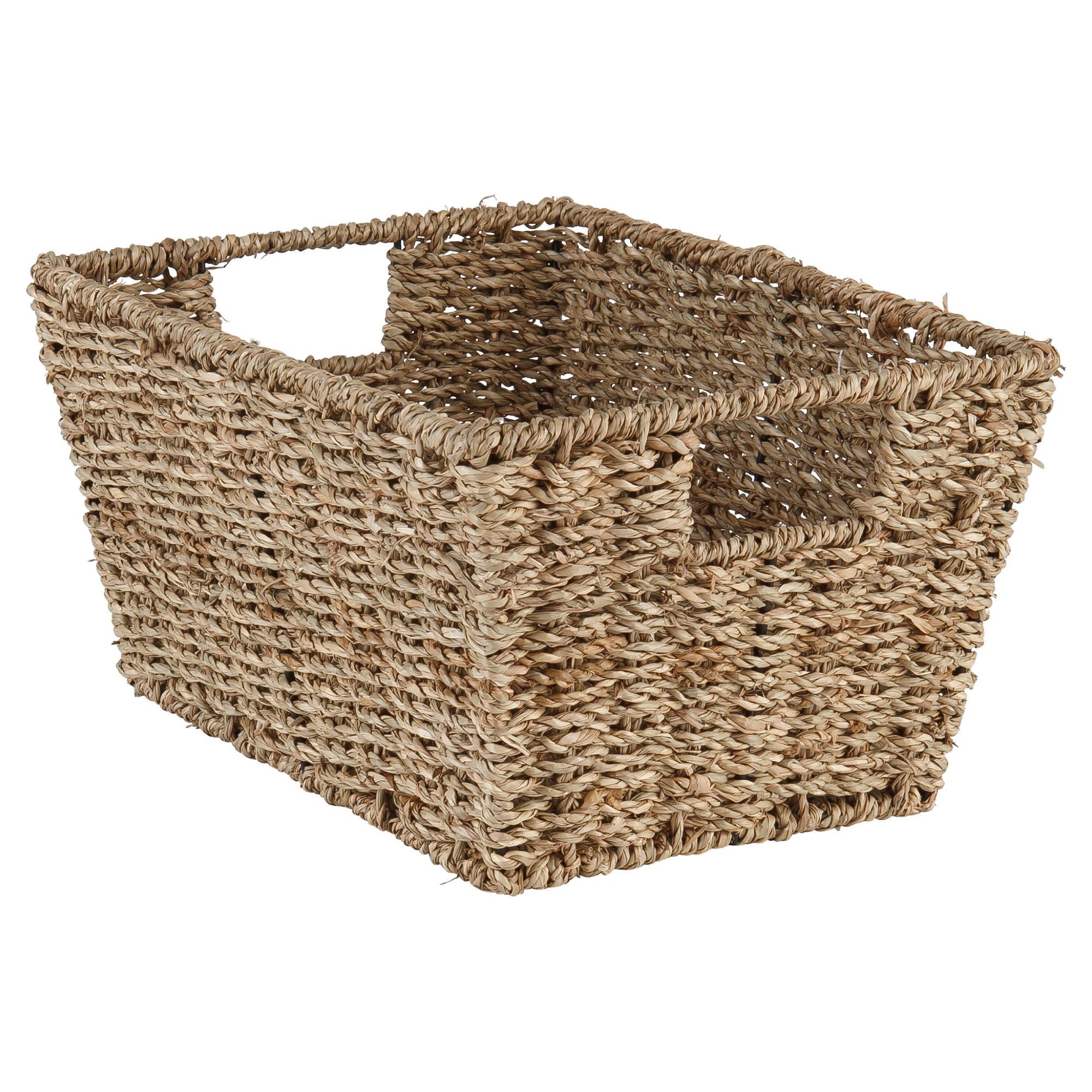 Tesco seagrass shelf basket