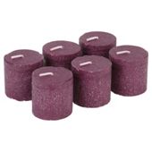 Tesco damson & pomegranate votives, 6 pack