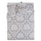 Tesco Regency Damask Grey Duvet Double
