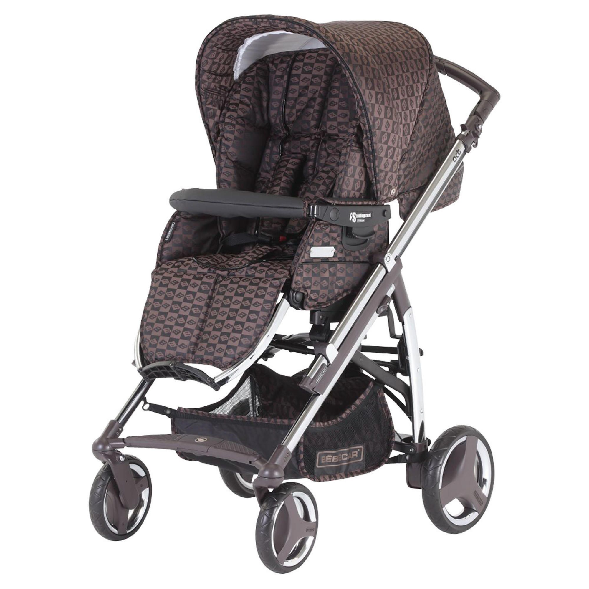 Bebecar Act chrome Pushchair Bronze Velvet at Tesco Direct