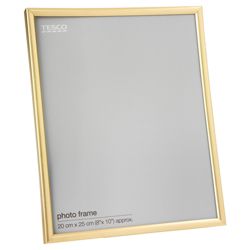 Tesco Basic Gold Frame 8