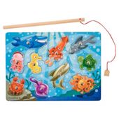 Melissa & Doug Fishing Magnetic Wooden Puzzle Game