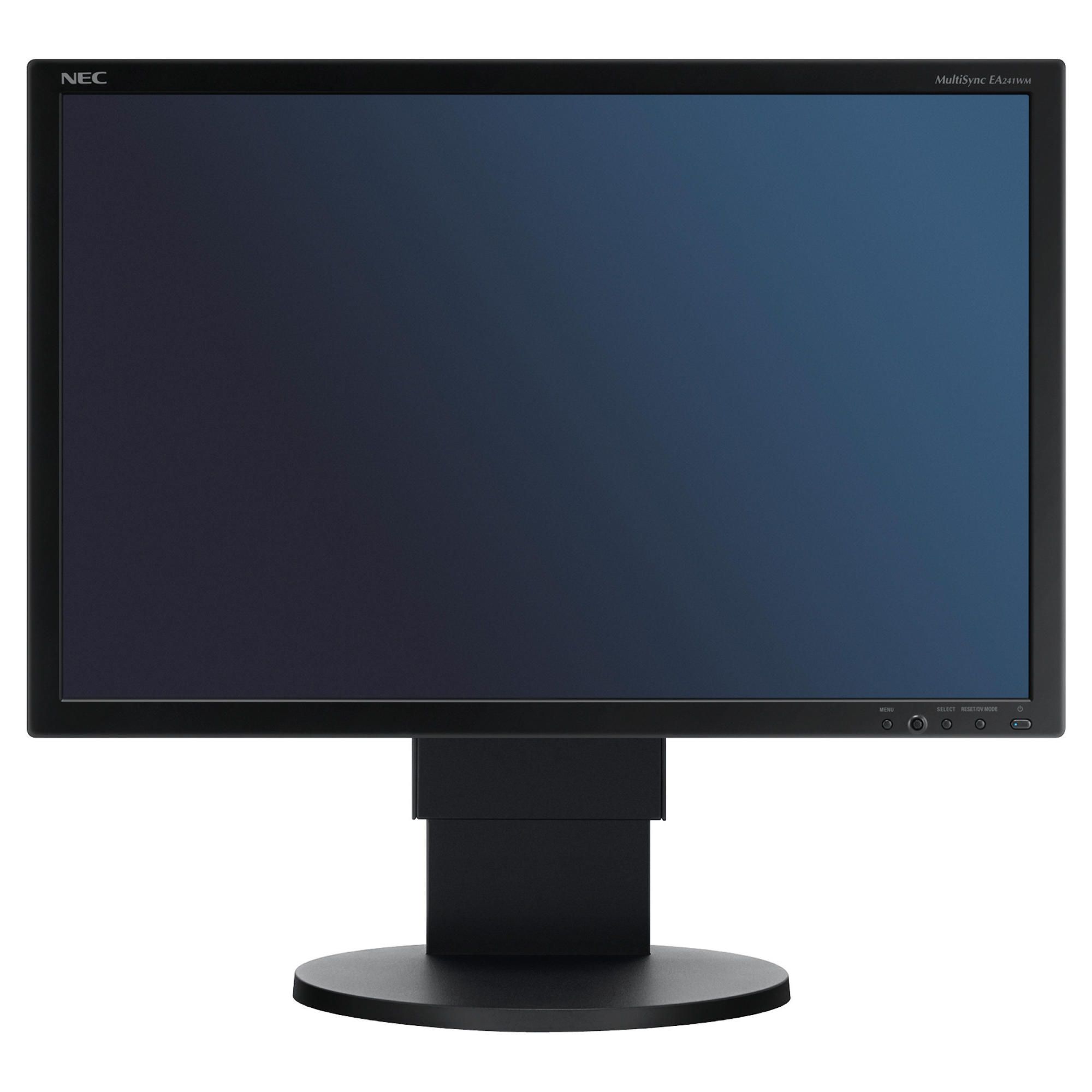 NEC EA241WMB 24'' LCD Monitor Black at Tesco Direct