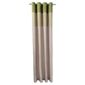 Tesco Treble Taffetta lined Eyelet W162xL183cm (64x72"), Green/Taupe