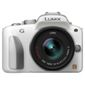 Panasonic Lumix G3 16.1MP Compact System Camera Kit - White with 14-42mm Lumix G VARIO f/3.5-5.6 ASPH MEGA OIS Lens