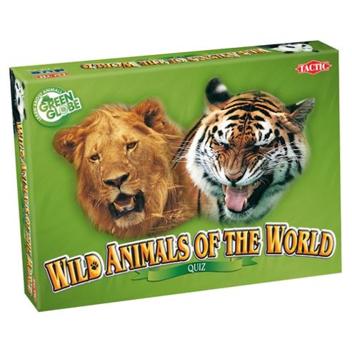 Image of Wild Animals Of The World Quiz Card Game