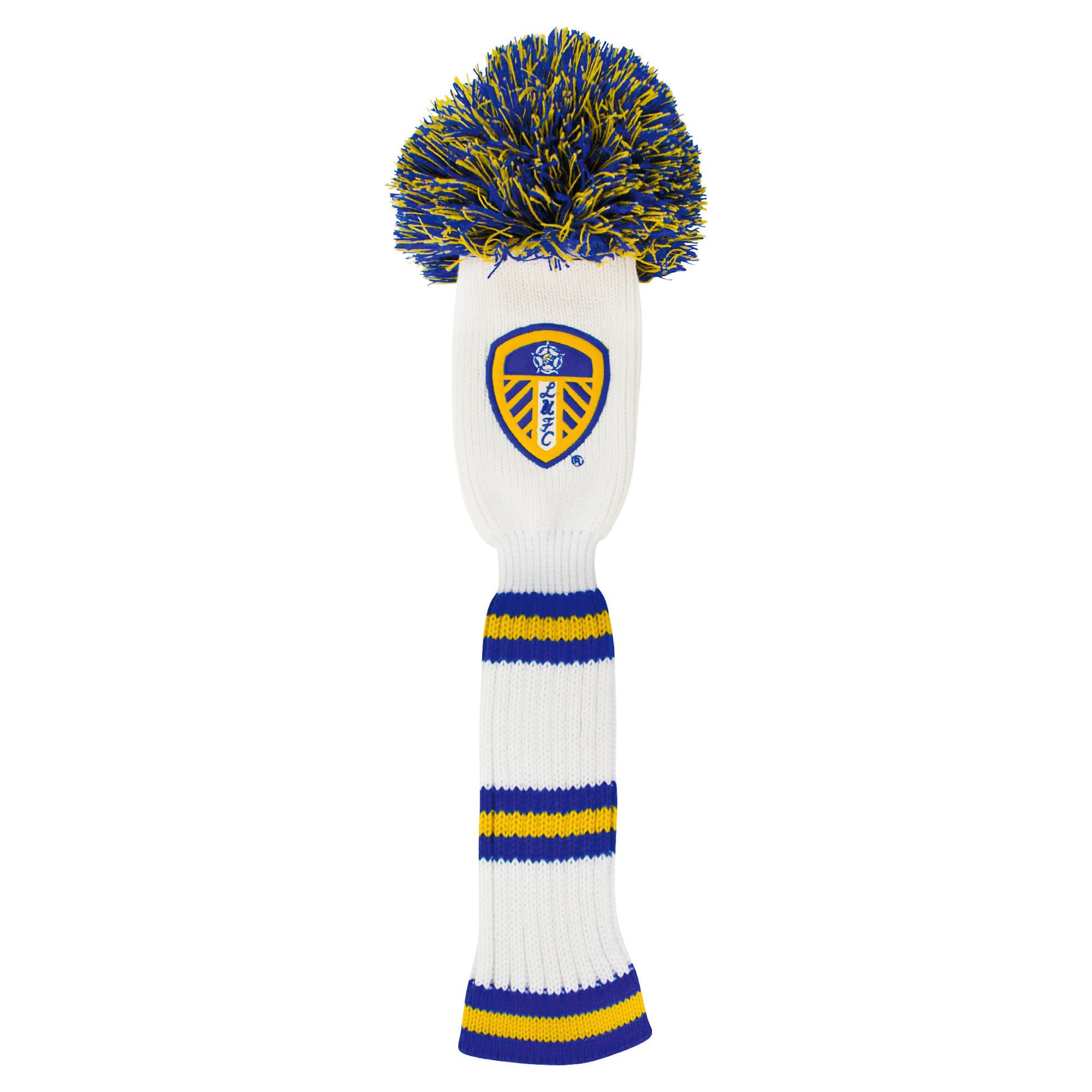 Leeds United Golf Driver Head Cover Pompom