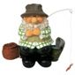 Woodland Wilf Goes Fishing Gnome