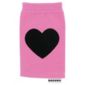 Trendz Phone Sock With Black Velvet Heart Universal