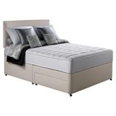 Silentnight Pocket Essentials Memory Foam King 2 Drawer Divan Bed.
