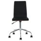 Padova Office Chair, Walnut Veneer & Black Leather Effect