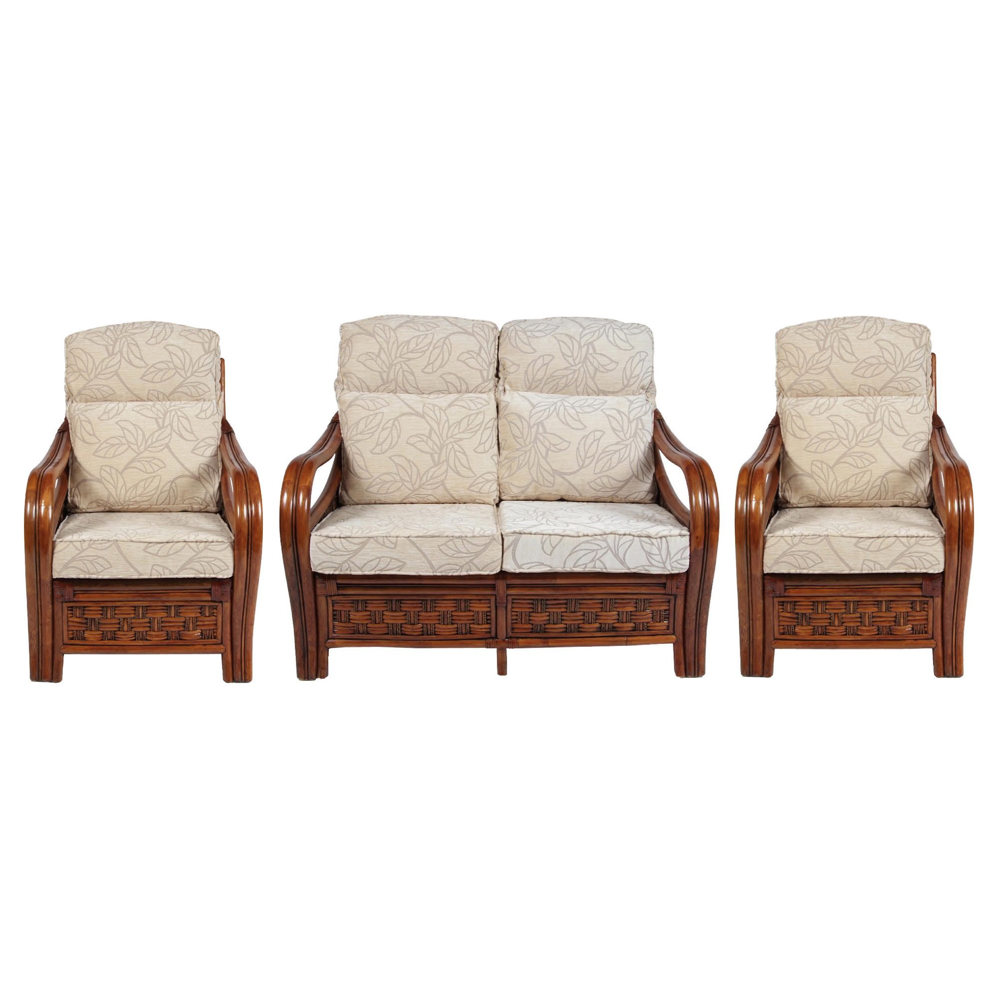 Santiago 3 Piece Suite Conservatory Set (sofa & 2 x chairs) at Tescos Direct
