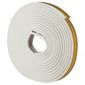 Rubber  P Profile Self Adhesive Draught Excluder White