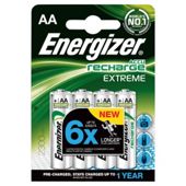 Energizer 4 Pack Rechargeable AA batteries