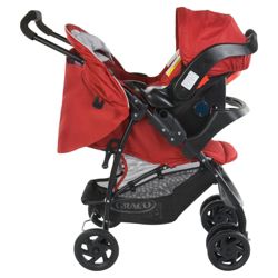 Graco Mirage Pushchair Travel System, Chilli Red