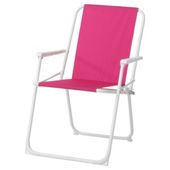 Folding Picnic Chair Pink