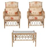 Morley Chairs x 2 & Coffee Table Conservatory Set