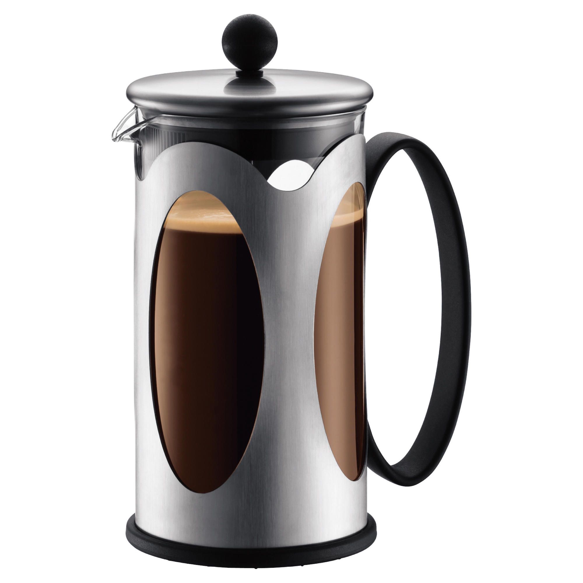 Bodum KENYA Coffee maker, 8 cup, 1.0 l, stainless steel