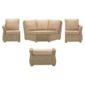 Corsica 4 Piece Suite Conservatory Set (Left, Right, Corner & Footstool)