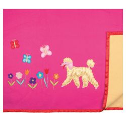 Hiccups Poodle Park Throw