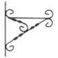Heavy Duty Hanging Basket Bracket - Black