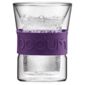 Bodum Presso Set of 2 0.2L Double Walled Glasses, Purple