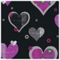 Arthouse Happy Hearts Blk/Pnk