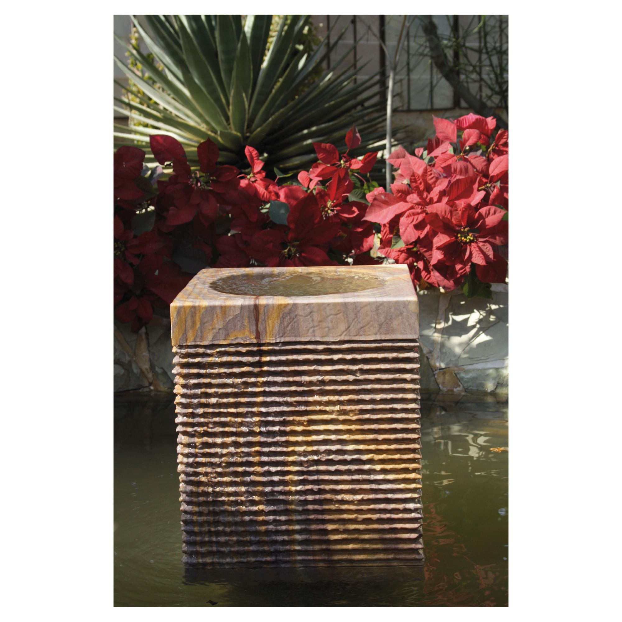 Caelum Rainbow Water Feature 40cm at Tesco Direct