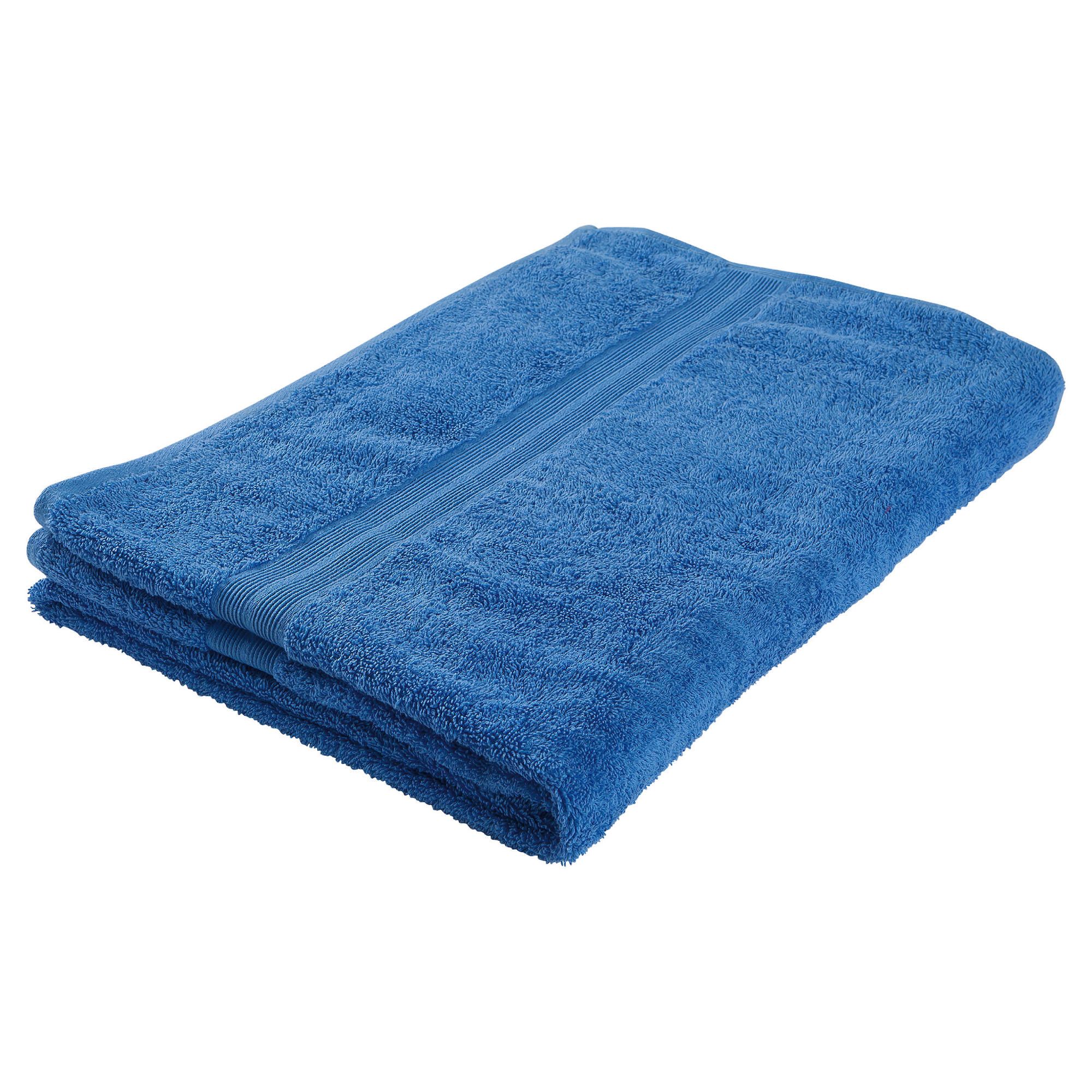 Tesco Bath Towel Royal Blue
