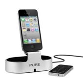  Pure i-20 iPod dock, Silver and Black