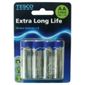 Tesco 8 Pack Alkaline AA batteries