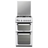 Hotpoint Hug52P White Dbl Oven Gas Cooker