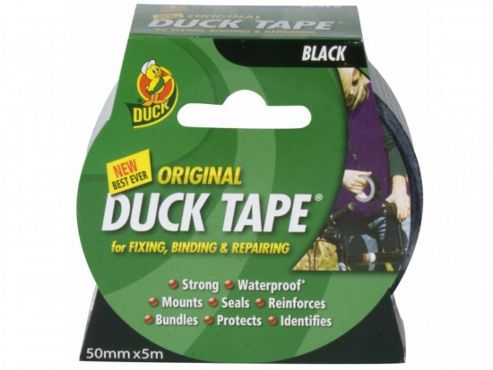Image of Duck Tape Original 50mm X 5m, Black
