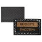 Grey Indoor Mat 45x75 & Welc/bye Coir Mat 45x75