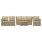 Corsica 4 Piece Suite Conservatory Set (Left, Right, Armless & Corner)