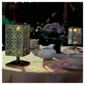 2 solar filigree tower lights