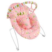 Bright Starts Alphabet Quilt Baby Bouncer, Pink