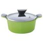 Neoflam Ecolon 20cm Casserole with Lid, Green