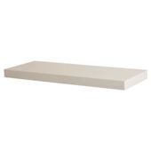 High Gloss White Floating Shelf 60cm