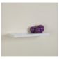 High Gloss White Floating Shelf 60cm