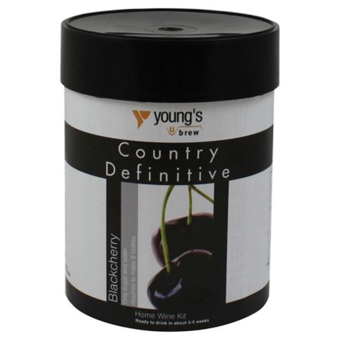 Image of Youngs Definitive Country Blackcherry Wine Kit, 6 Bottles